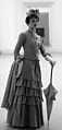 Morning dress, House of Worth (French, 1858–1956), Linen, silk, French